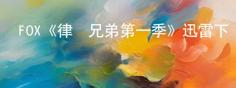 戴立志的網絡影視資源,FOX《律師兄弟第一季》迅雷下載/在線觀看/百度云-都市/情感-美劇天堂